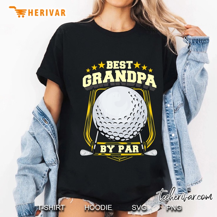 Best Grandpa By Par Golf Version2 Ladies Tee