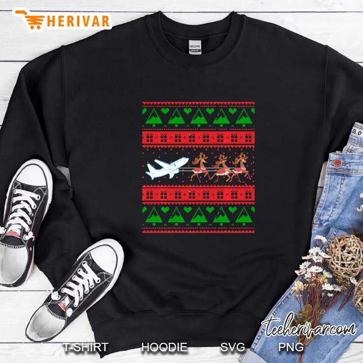 Best Christmas Pilots Aviation Xmas Sweatshirt