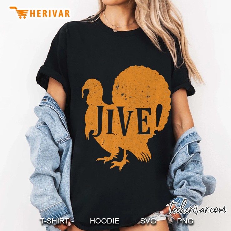 Jive Thanksgiving Turkey Ladies Tee