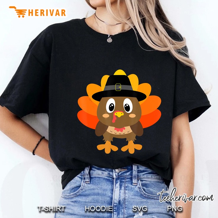 Turkey Thanksgiving Pilgrim Costume Ladies Tee