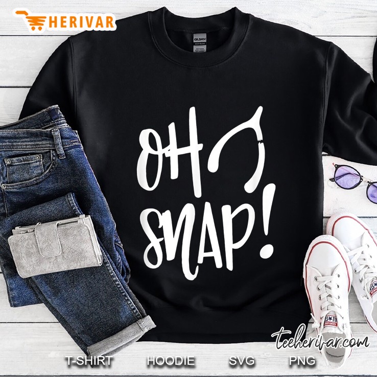 Oh Snap Wishbone Funny Thanksgiving Version2 Sweatshirt