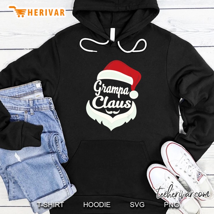 Grampa Claus Santa Christmas Hoodie