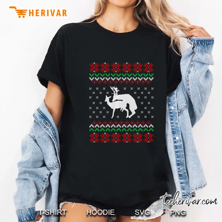 Funny Nasty Dirty Inappropriate Xmas Gift Christmas Ladies Tee
