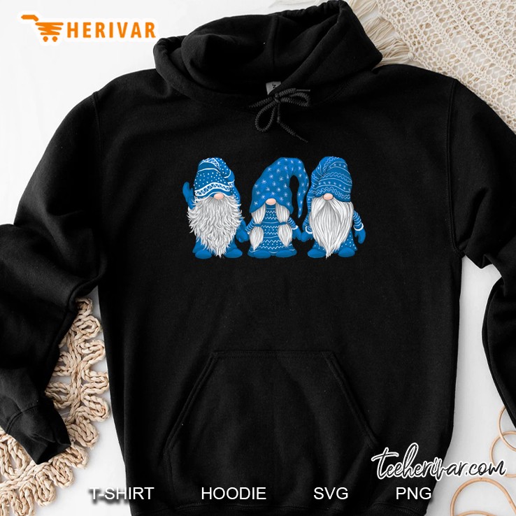 Hanging With Blue Gnomies Crewneck Hoodie