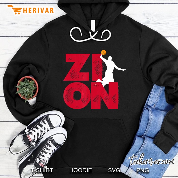 Zion Pelicans Basketball Hoodie