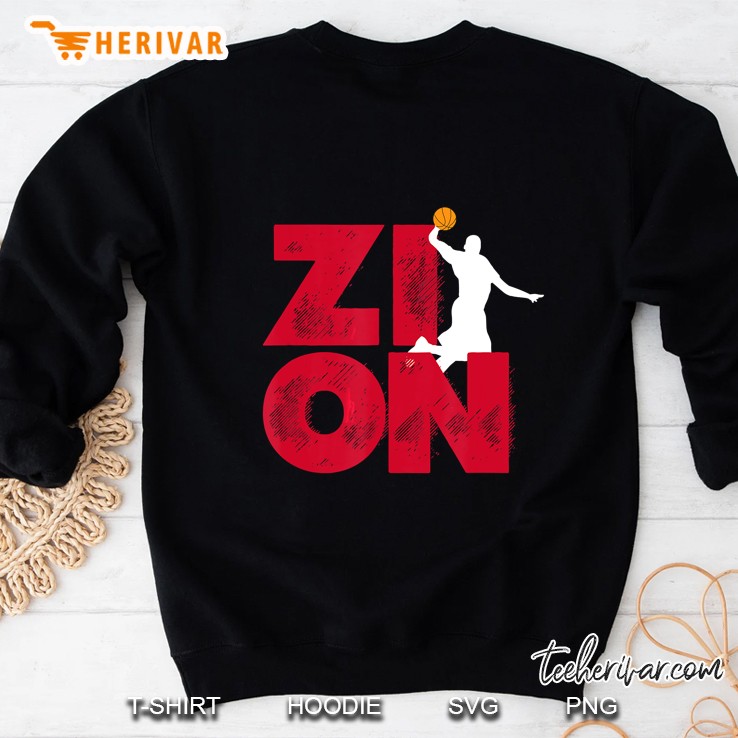 Zion Pelicans Basketball Sweatshirt