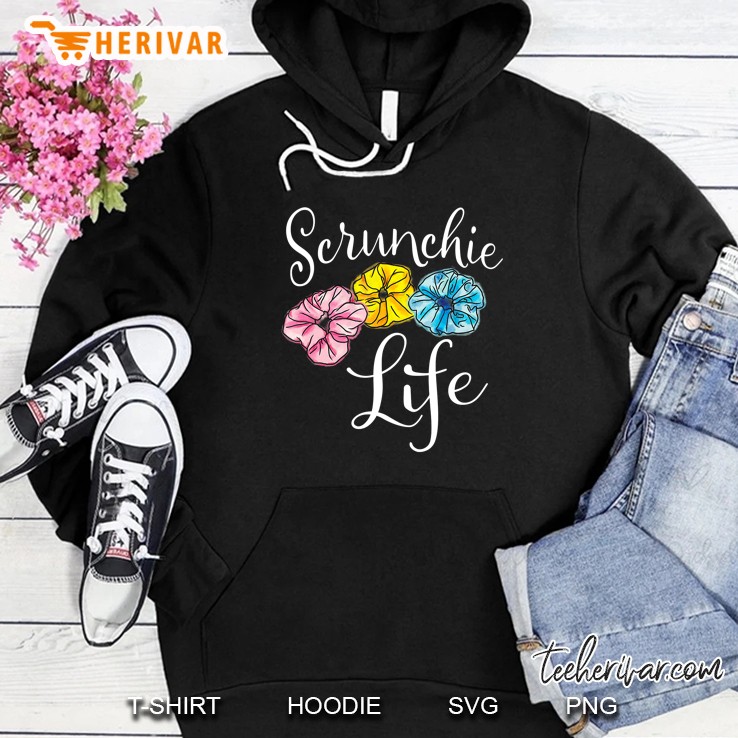 Scrunchie Life Sksksk And I Oop Hoodie