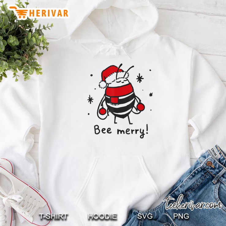 Bee Merry Christmas Hoodie