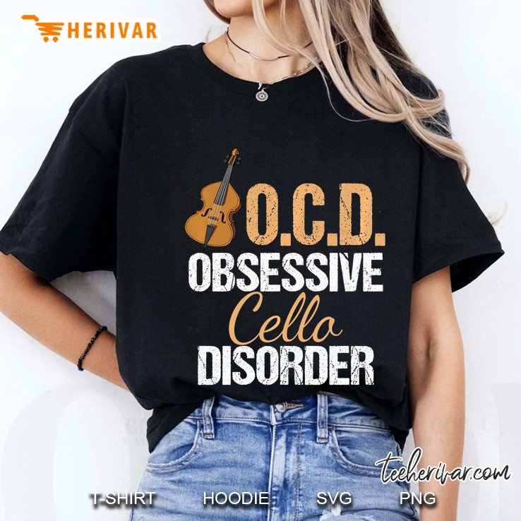 OCD Obsessive Cello Disorder Ladies Tee