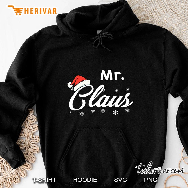 Mr Claus Santa Hat Christmas Hoodie