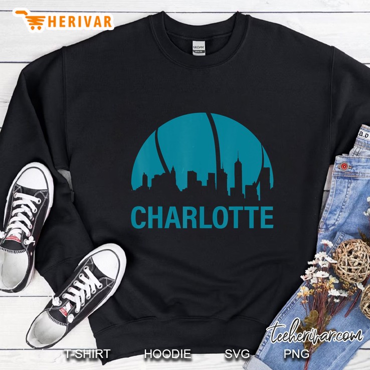 Charlotte Basketball B-Ball City North Carolina Sweatshirt