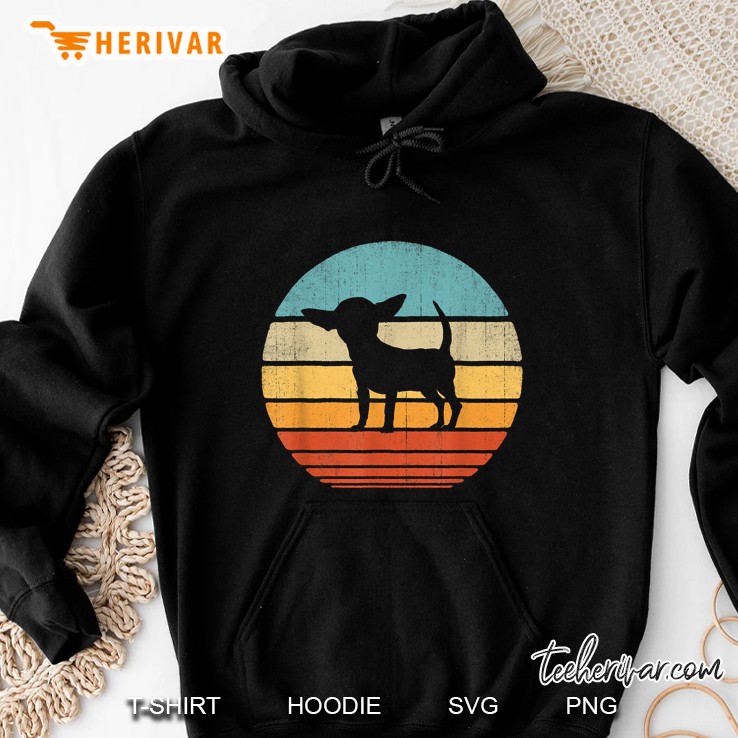 Chihuahua Dog Vintage Version2 Hoodie