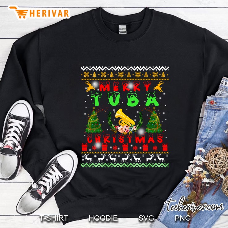 Merry Tuba Christmas Sweatshirt