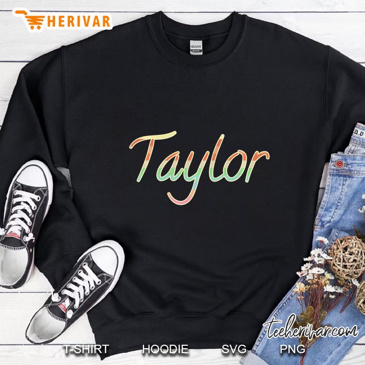 Taylor Sweet Candy Color Sweatshirt