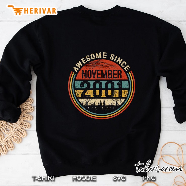 Awesome Since November 2001 Vintage Version2 Sweatshirt
