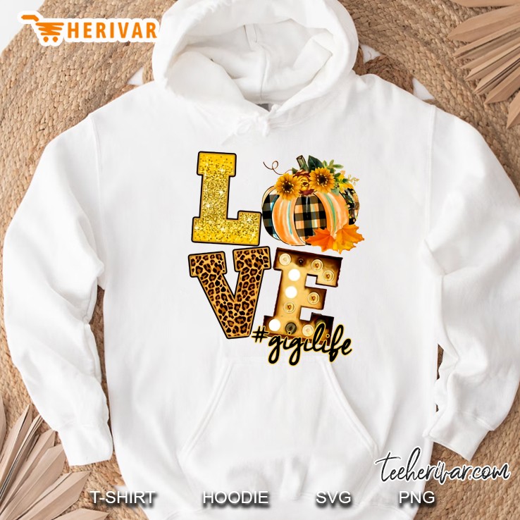 Love #Gigilife Pumpkin Version Hoodie