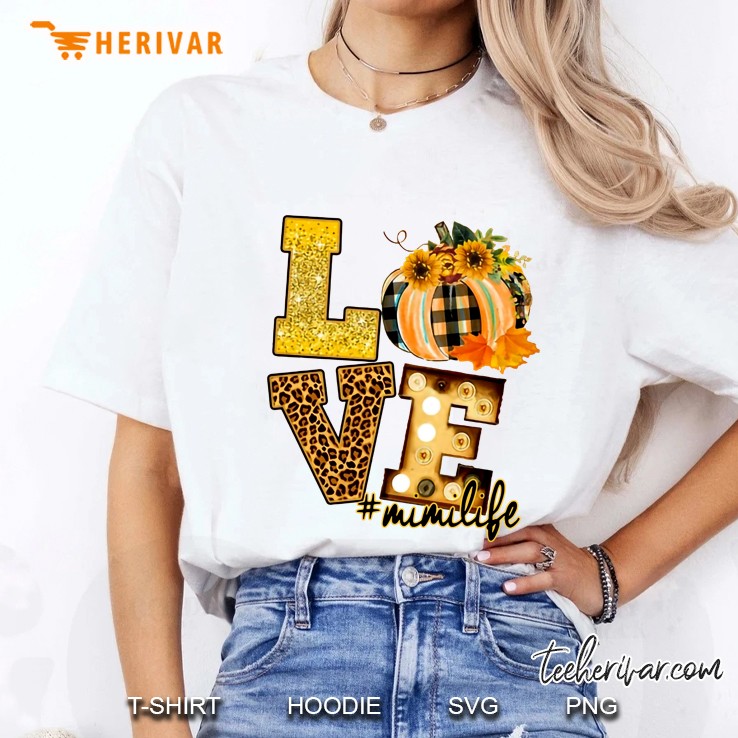 Love Mimilife Pumpkin Version Ladies Tee