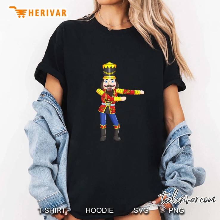 Flossing Nutcracker Funny Christmas Ladies Tee