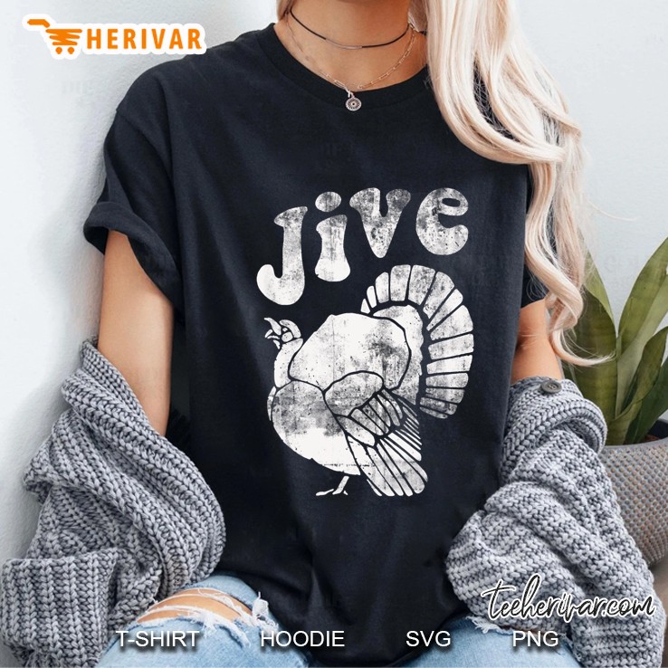 Jive Thanksgiving Turkey Version2 Ladies Tee