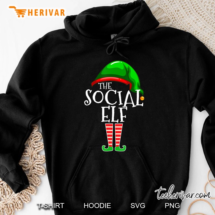 The Social Elf Christmas Hoodie