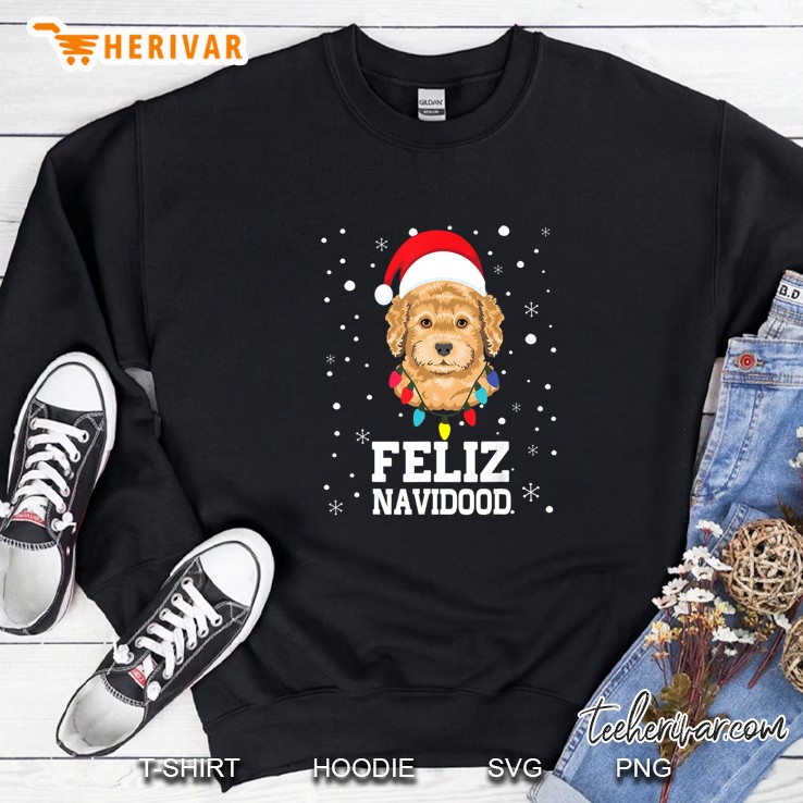 Feliz Navidood Goldendoodle & Labradoodle Christmas Sweatshirt