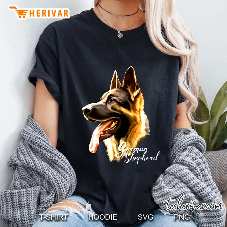 German Shepherd Ladies Tee