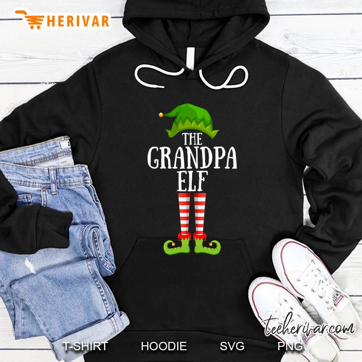 The Grandpa Elf Christmas Hoodie