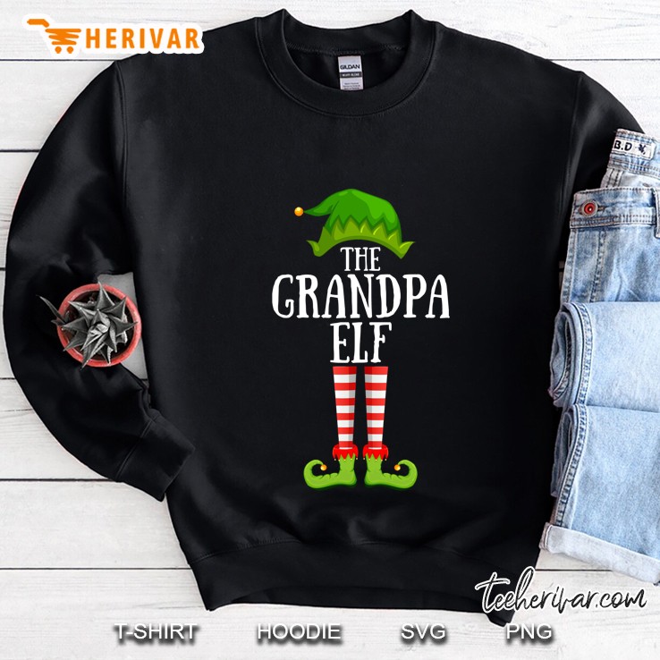 The Grandpa Elf Christmas Sweatshirt