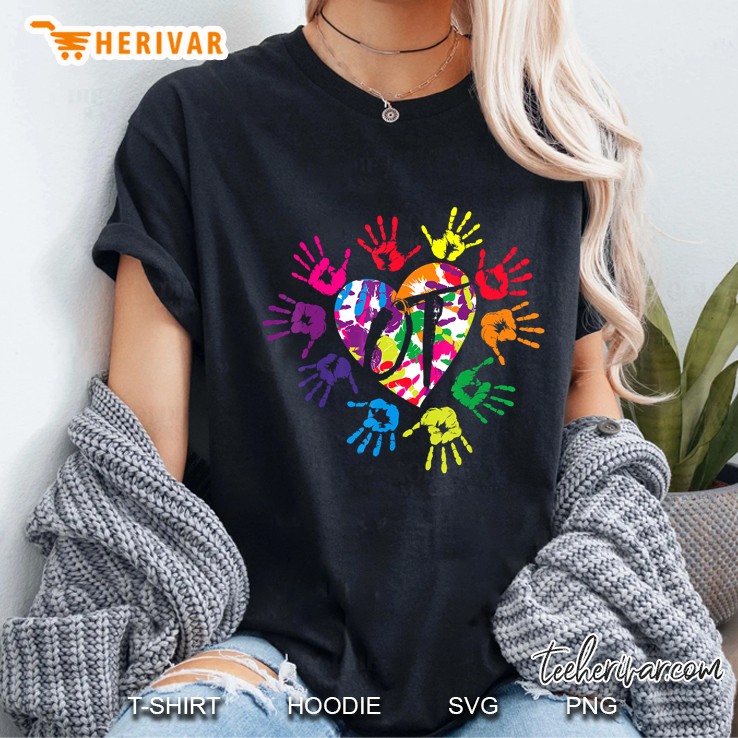 OT Hand Heart Occupational Therapy Ladies Tee
