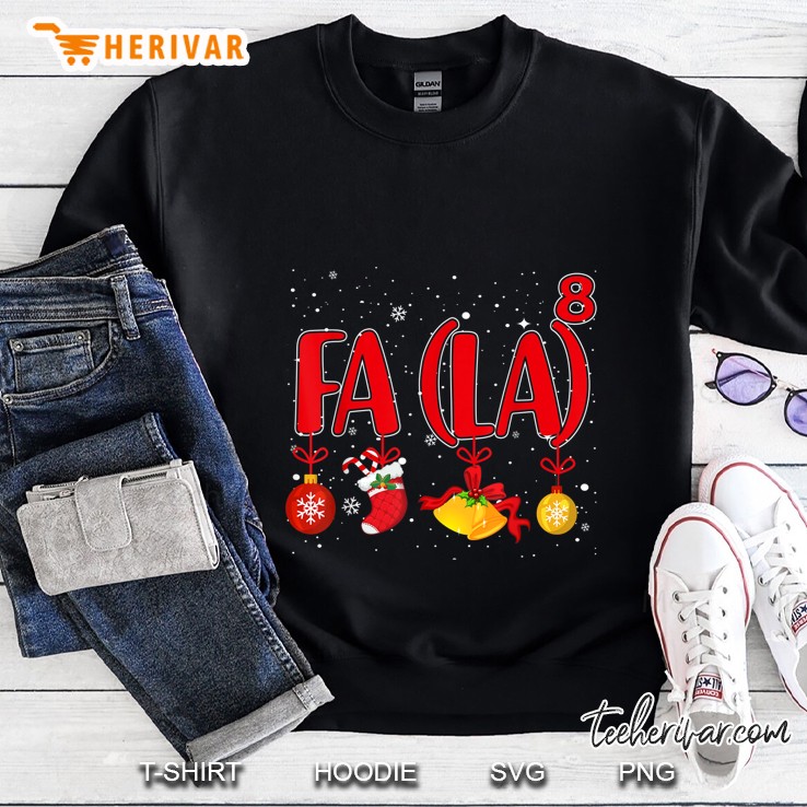 Fa La La Math Christmas Ornament Sweatshirt