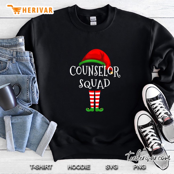 Counselor Squad Elf Christmas Sweatshirt