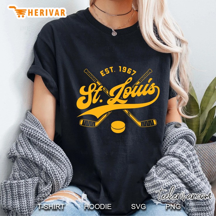 Est 1967 St Louis Ice Hockey Ladies Tee