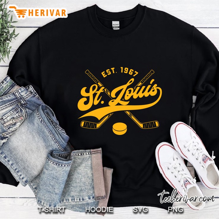 Est 1967 St Louis Ice Hockey Sweatshirt