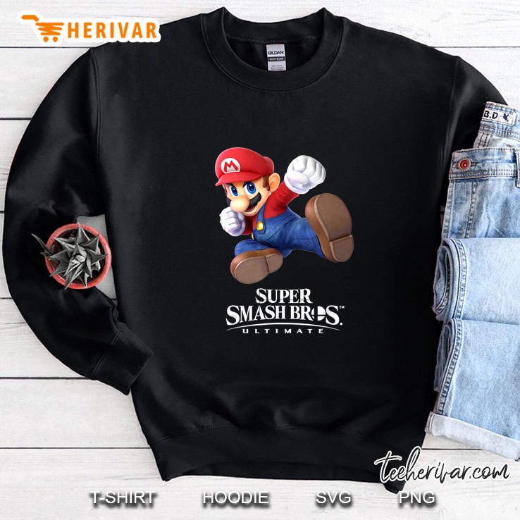 Super Smash Bros Ultimate Super Mario Version Sweatshirt