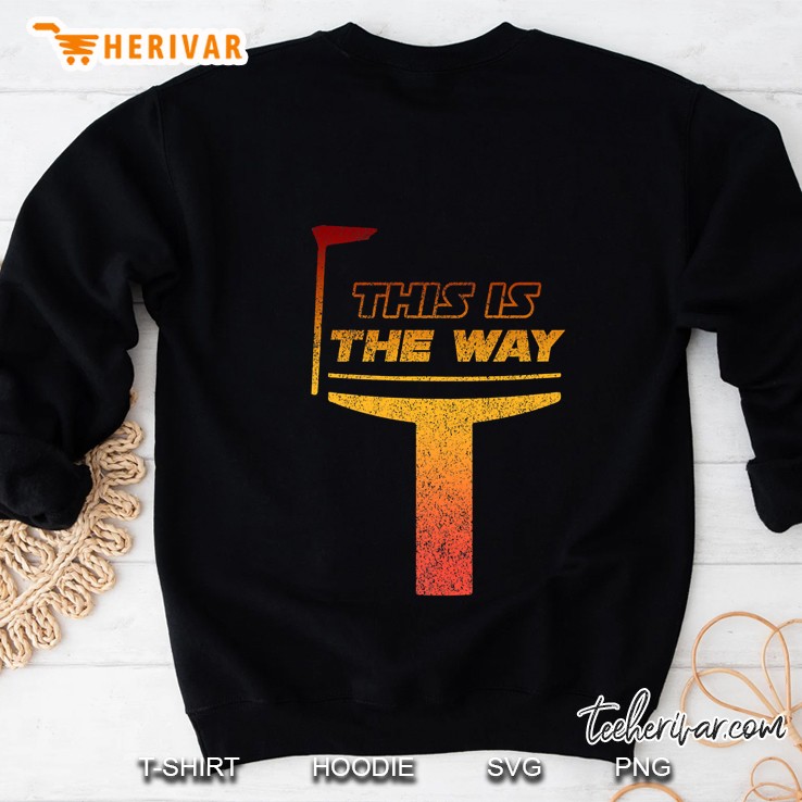 This is The Way Space Mando Bounty Gradient Sweatshirt