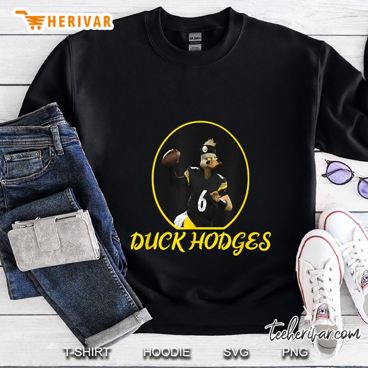 Duck Hodges Pittsburgh Steelers Duck Sweatshirt