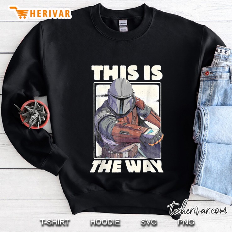 This Is The Way Star Wars The Mandalorian Sweatshirt