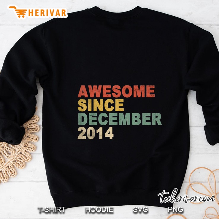 Awesome Since December 2014 Vintage Version Sweatshirt