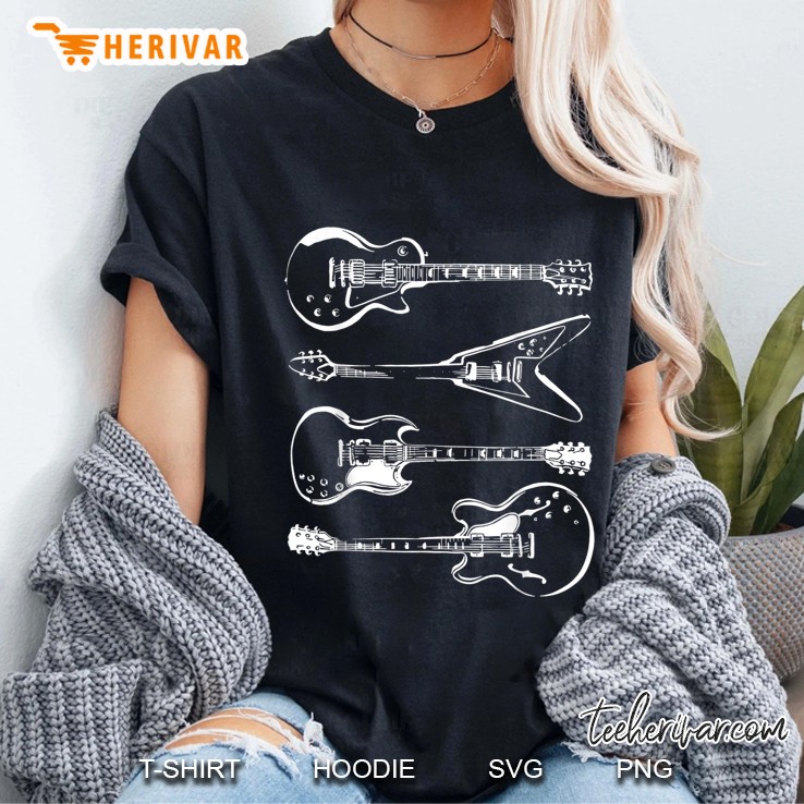Guitars Electric Guitar Ladies Tee