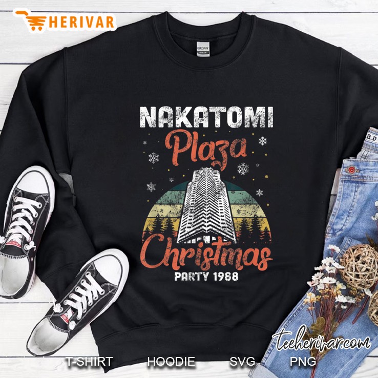 Nakatomi Plaza Christmas Party 1988 Vintage Version Sweatshirt