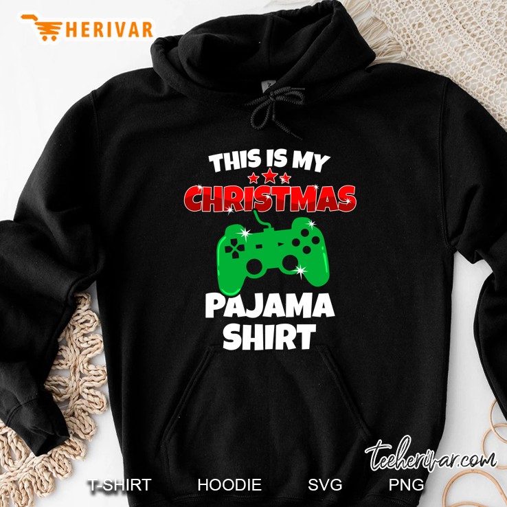 This Is My Christmas Pajama Shirt Gaming Controller Version2 Hoodie