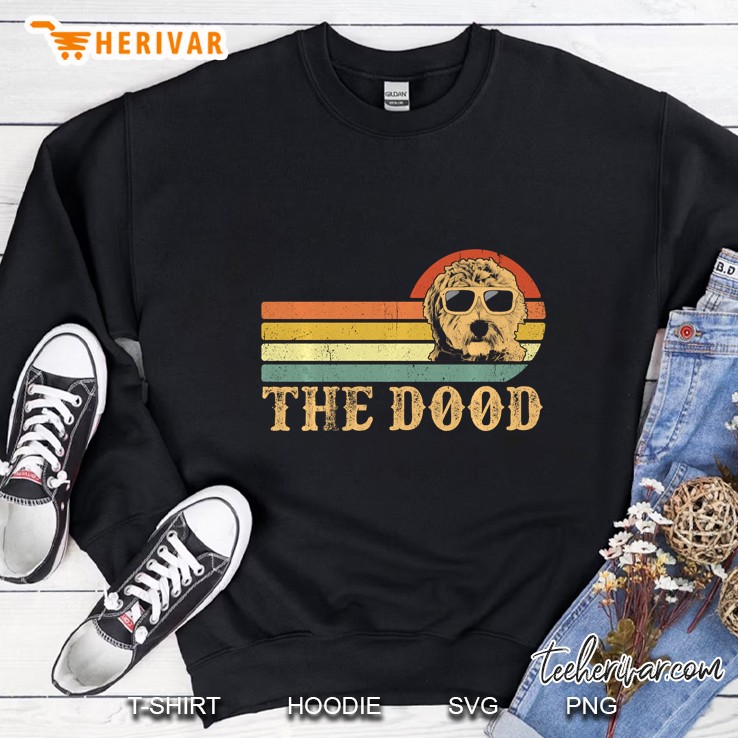 The Dood Goldendoodle Vintage Version2 Sweatshirt