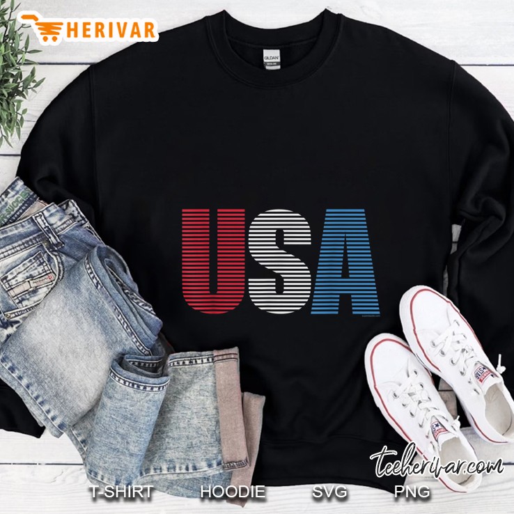 USA Patriotic American Pride 4th of July Sweatshirt