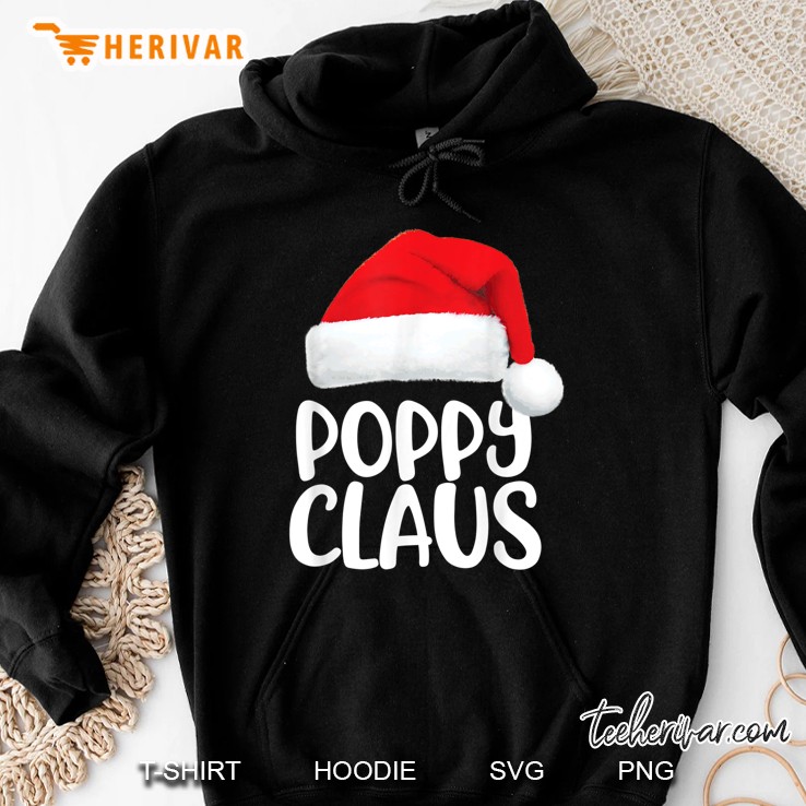 Poppy Claus Santa Hat Christmas Hoodie