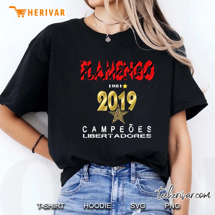 Flamengo 1981 2019 Campeoes Libertadores Ladies Tee