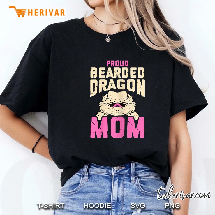 Proud Bearded Dragon Mom Ladies Tee