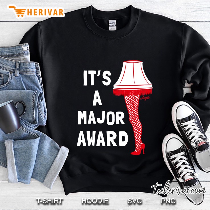 It Is A Major Award Leg Lamp Black Version Sweatshirt