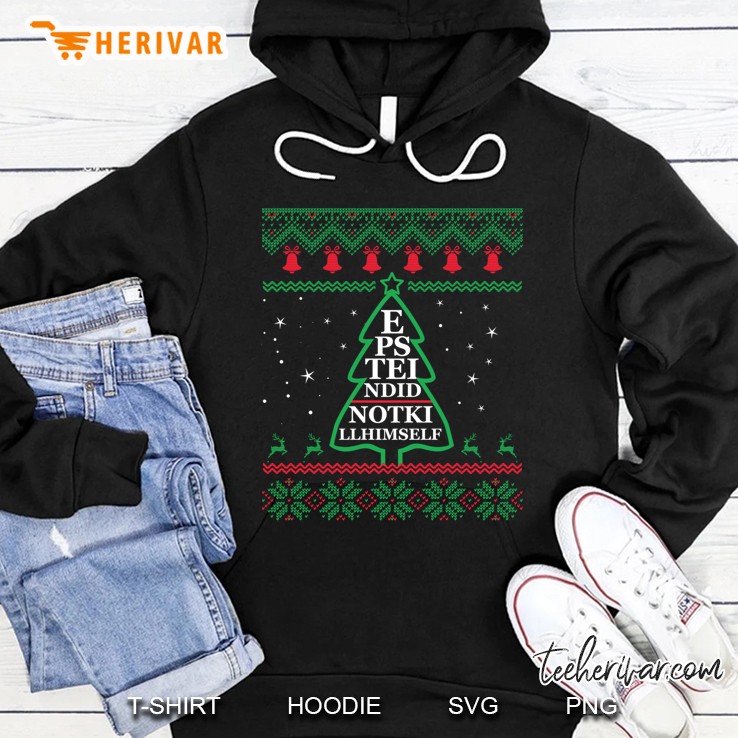 Conspiracy Theory Eye Rest Christmas Hoodie