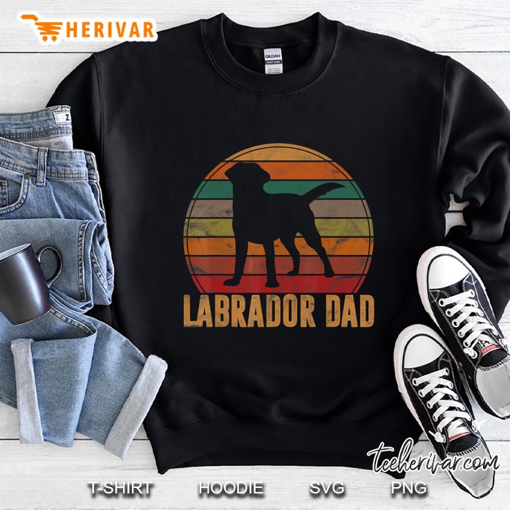 Labrador Dad Vintage Version Sweatshirt