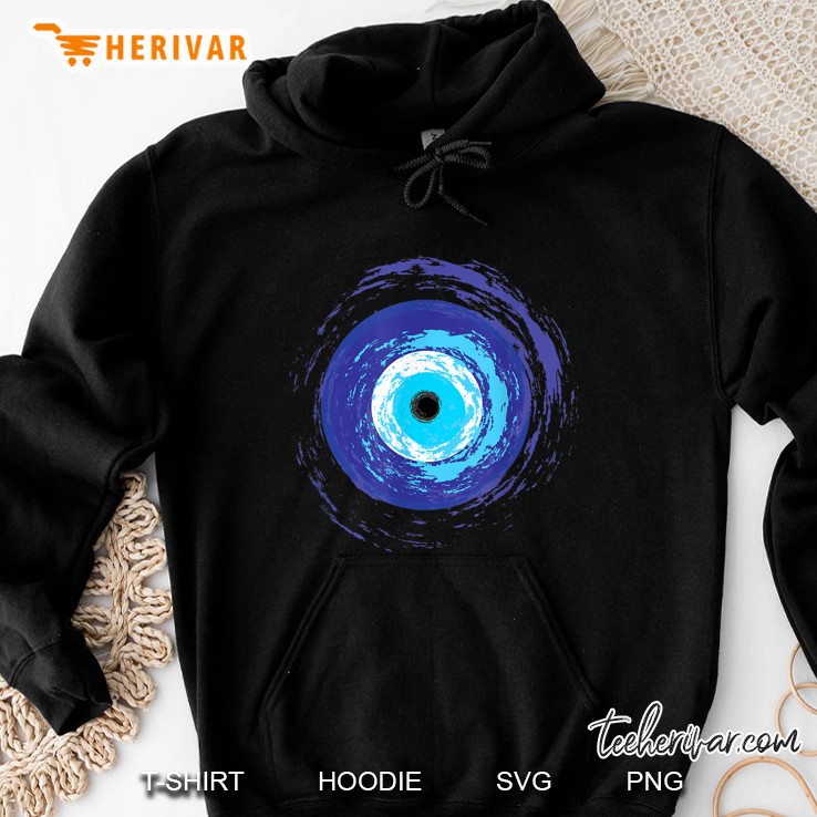 Blue Evil Eye Hoodie